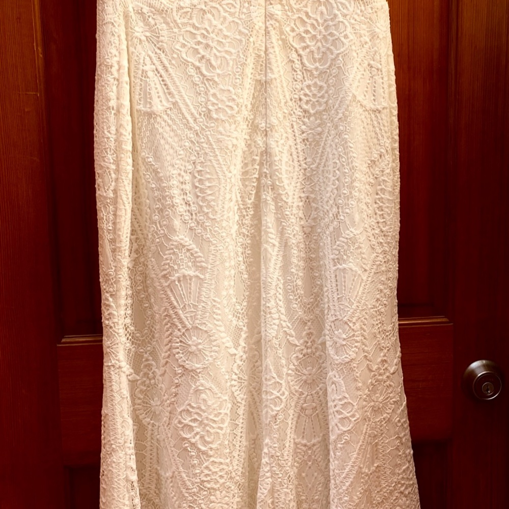 Scout "Sunset" Lace Wedding Bridal Dress - Picture 6 of 12